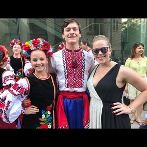 Asymmetrical Anthropologie Maeve Dress